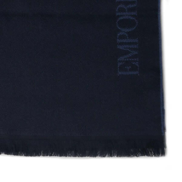 EMPORIO ARMANI エンポリオアルマーニ マフラー 625007-cc307-18935 メンズ NAVY BLU CINA マフラー