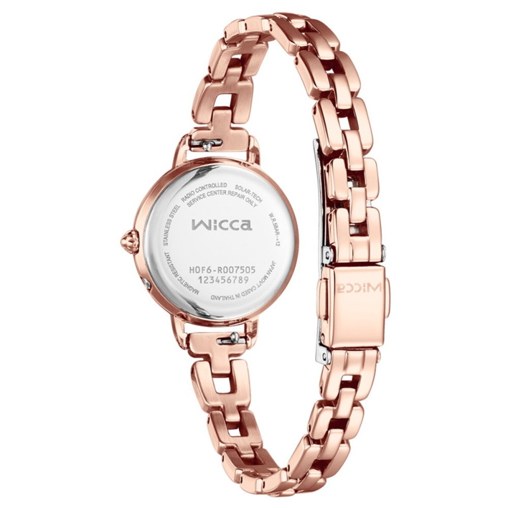 シチズン ウィッカ CITIZEN wicca ソーラーテック 電波時計 腕時計 レディース KL0-561-21 カフェタイム【2026 新作】