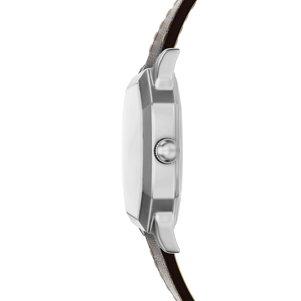 フォッシル FOSSIL 腕時計 メンズ HARLOW アナログ ブラウン レザーウォッチ FS6214【2026 新作】