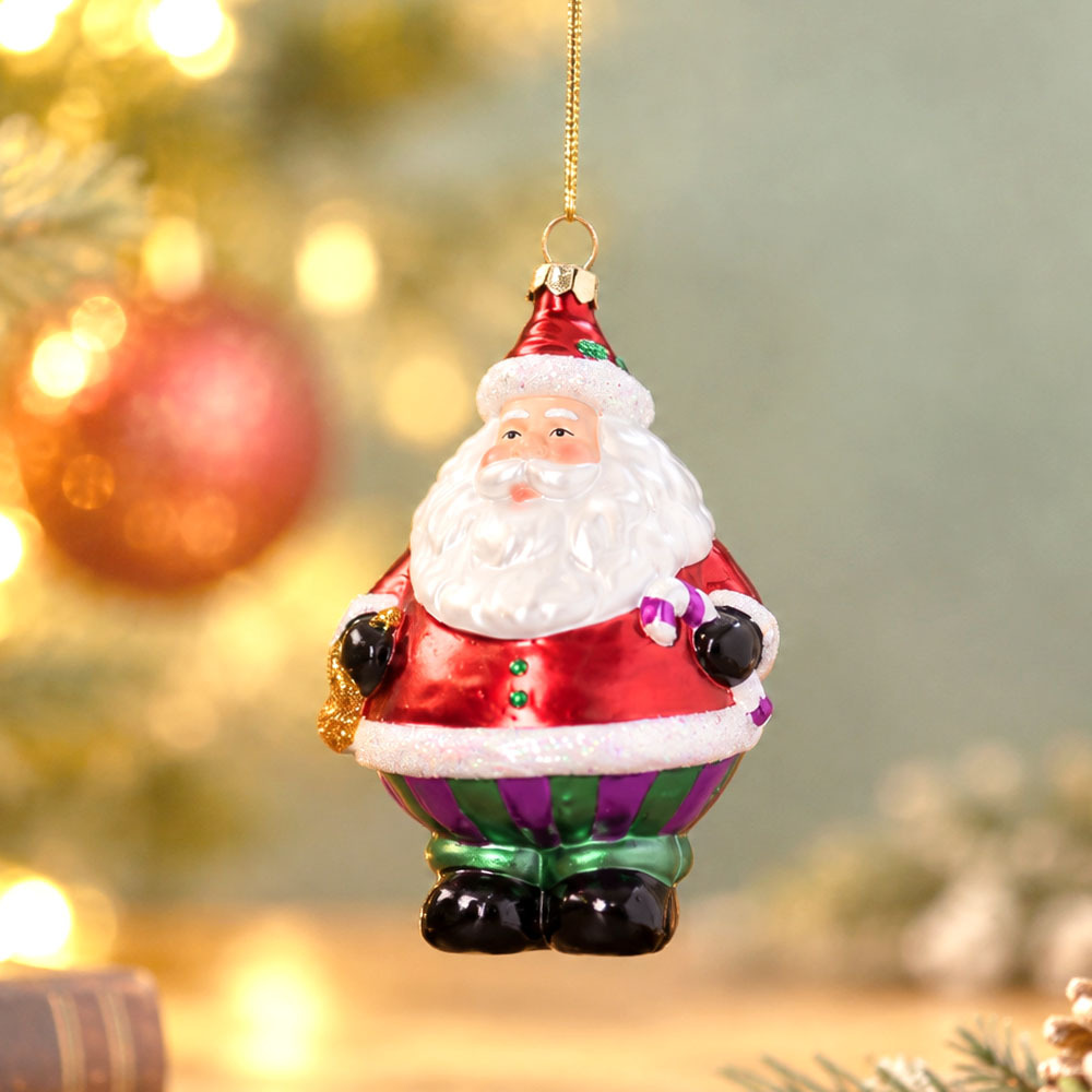 クリスマス 飾り オーナメント キラキラ インテリア オブジェ 置物 サンタ プラサンタ サンタクロース 大きめ スポーツ ツリー 装飾 玄関 ユニーク ギフト プレゼント
