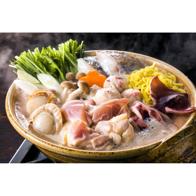 北海道 鶏塩ちゃんこ鍋 (80307) [お中元][お歳暮] ※送料無料(北海道・沖縄・離島への配送不可)