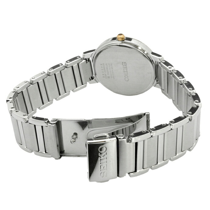SEIKO 腕時計 セイコー 時計 ウォッチ ソーラークォーツ ビジネス カジュアル レディース SUP432P1 海外モデル [並行輸入品]