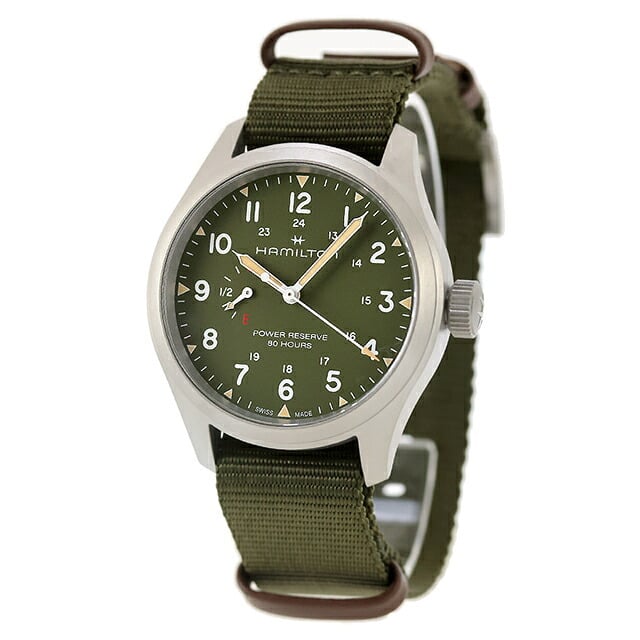 ハミルトン カーキ フィールド カーキ フィールド メカ パワーリザーブ 40mm 手巻き 腕時計 ブランド メンズ HAMILTON KHAKI FIELD H69509960