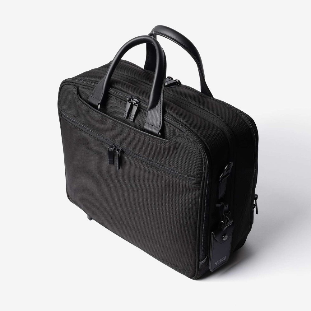 トゥミ TUMI ALPHA アルファ MEDIUM 15 EXP BRIEFCASE ミディアム 15インチ エクスパンダブル ブリーフケース 02603141D4 158971 ビジネスバッグ 通勤 メンズ バッグ ブラック