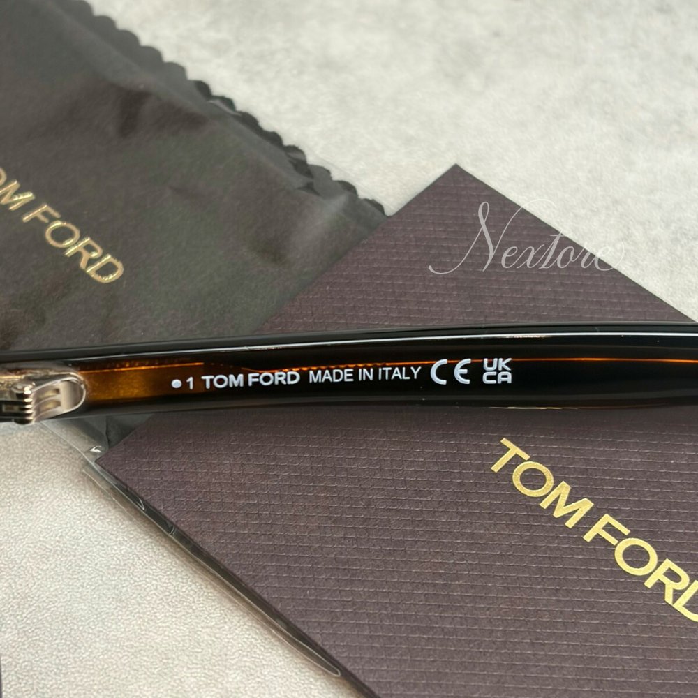 【並行輸入品】【正規品・新品】TOMFORD トムフォード TF1122D FT1122D 52E ダークハバナ ブラウン イタリア製 サングラス メガネ 眼鏡 メンズ レディース TOM FORD トム フォード 伊達メガネ ビジネス アジアンフィット