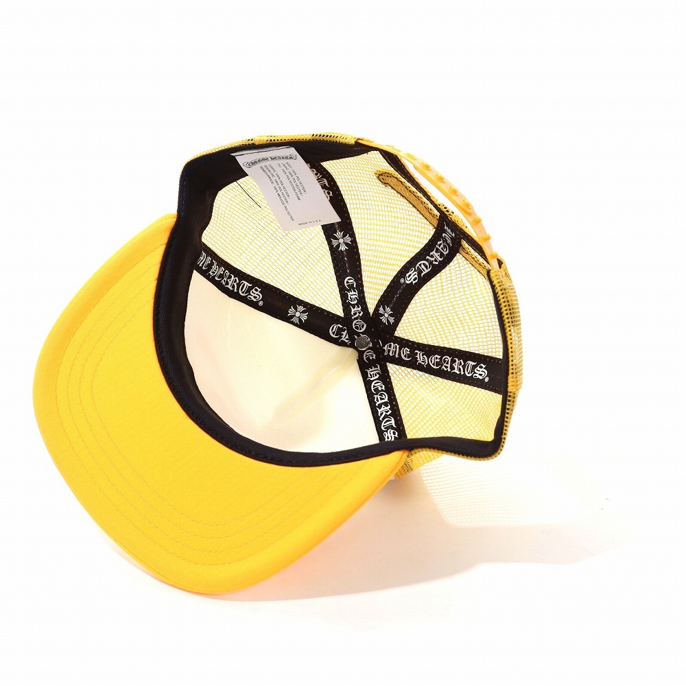 【ラッピング無料】CHROME HEARTS クロムハーツ Hat Pro Trucker Cap King Cemetery Cross トラッカーキャップ スナップバック 帽子 ギフト 誕生日 プレゼント 