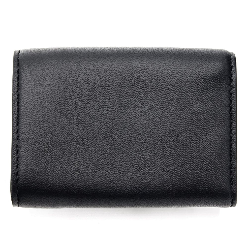 ボッテガヴェネタ BOTTEGA VENETA 三つ折り財布 イントレチャート メンズ レディース ブラック 黒 グレー 小銭入れ付き ミニ財布 ラムレザー 本革 カード入れ6つ 515385 V3UN2 1295 コンパクト