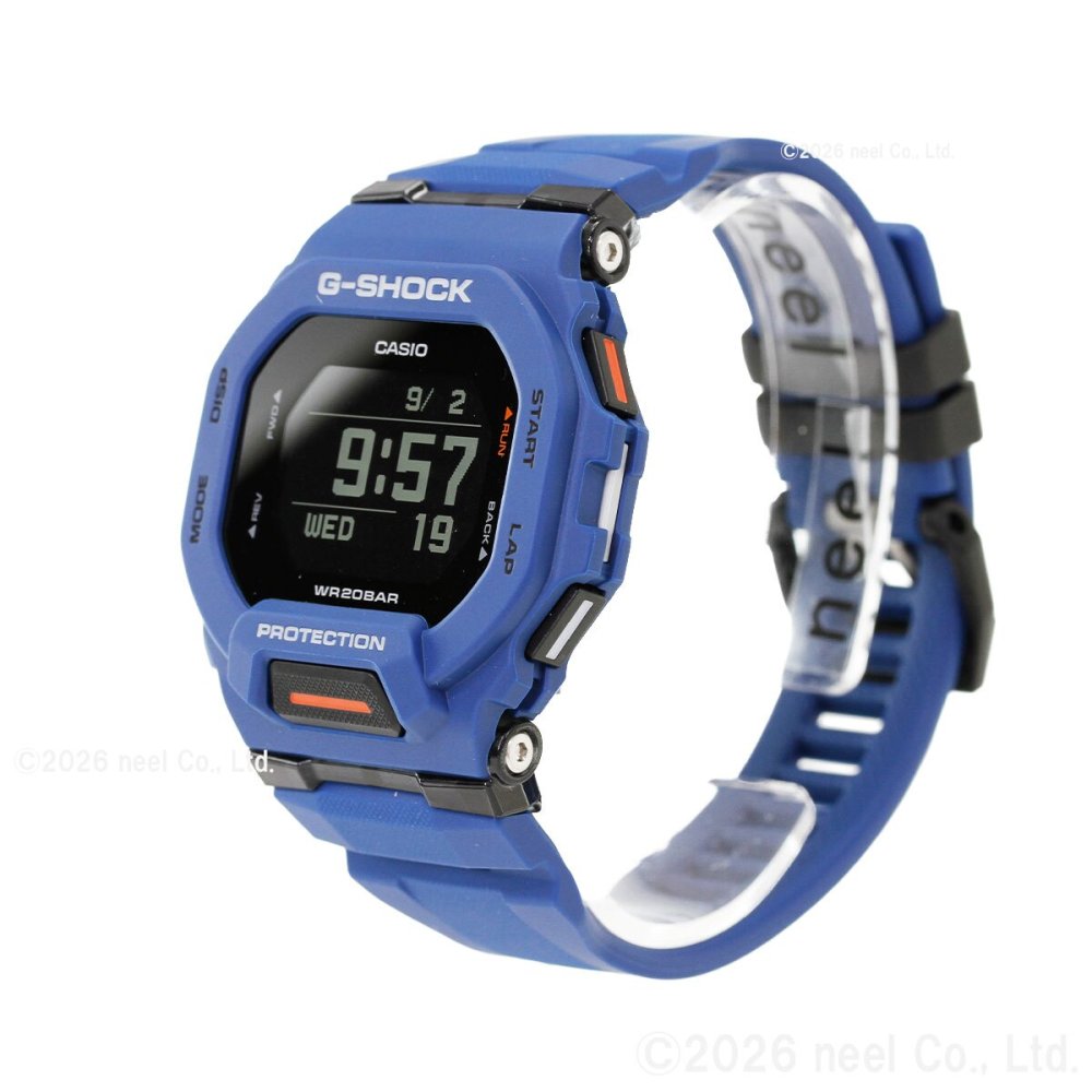 G-SHOCK Gショック G-SQUAD ジースクワッド GBD-200シリーズ GBD-200-2JF メンズ 腕時計 Bluetooth デジタル ブルー 青 CASIO カシオ