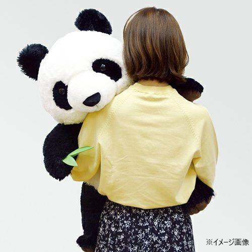 吉徳 シンフーパンダ ぬいぐるみ 3L 特大 65cm クマ 抱き枕 パンダグッズ 笹持ち 癒し系 動物 人形 ギフト プレゼント 子供 大人 誕生日 クリスマス