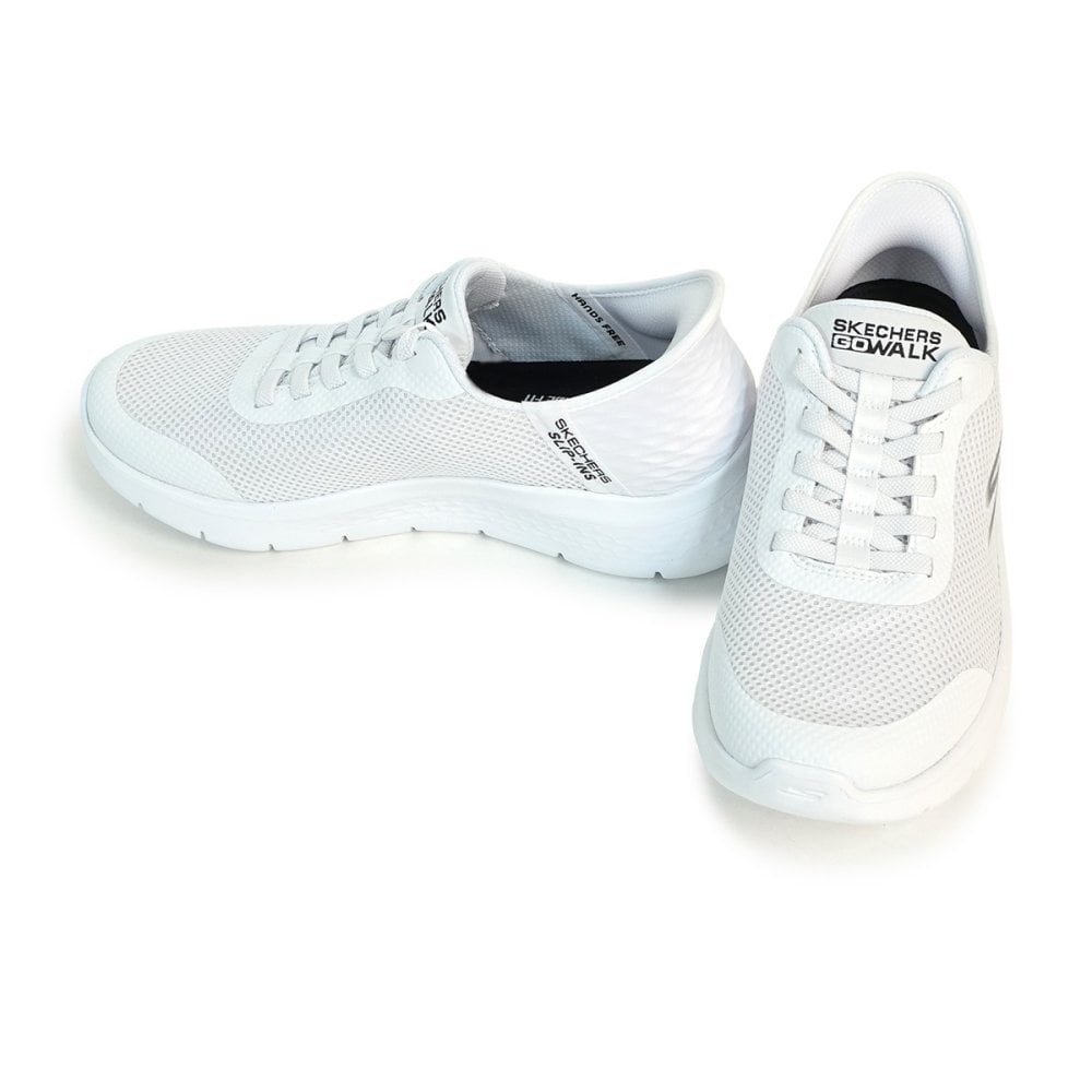 SKECHERS スケッチャーズ スニーカー スリップインズ ゴーウォーク フレックス ハンズ アップ 216324WW WHT ホワイト 白 エクストラワイド 幅広