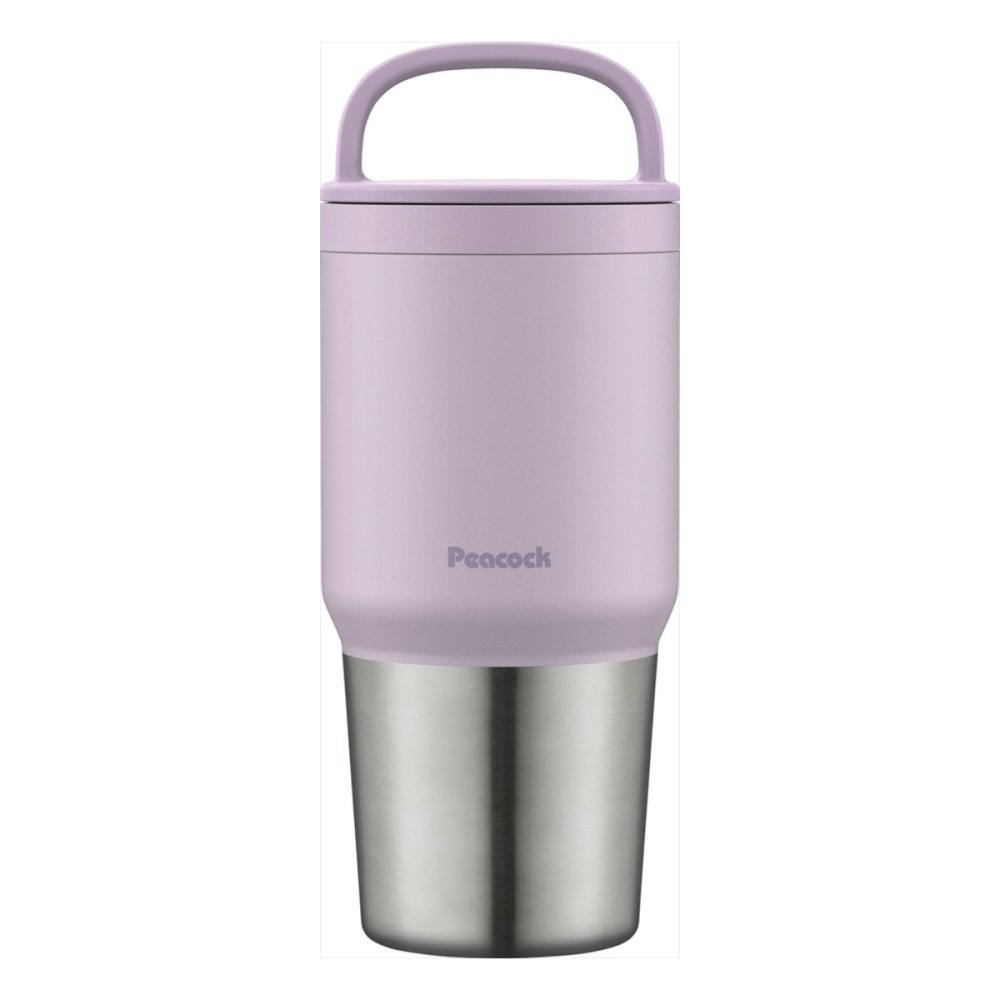 ピーコック スクリューマグボトル 600ml ライラック マグボトル 広口 保温保冷 ボトル 食器洗い乾燥機対応【北海道・沖縄県・離島 配送不可】