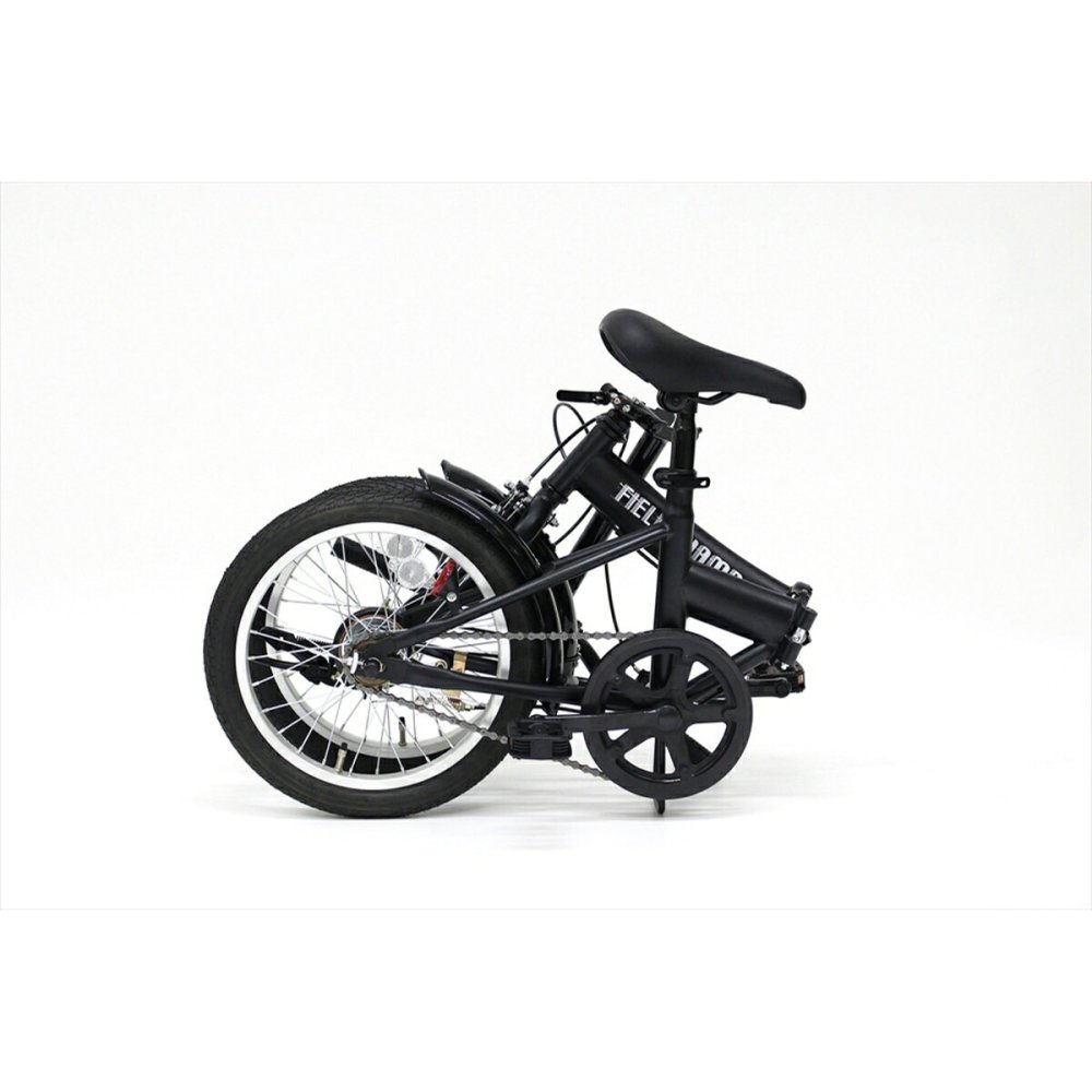 フィールドチャンプ 16インチ折畳み自転車 BK 折りたたみ自転車 コンパクト収納 サイクリング【北海道・沖縄県・離島 配送不可】