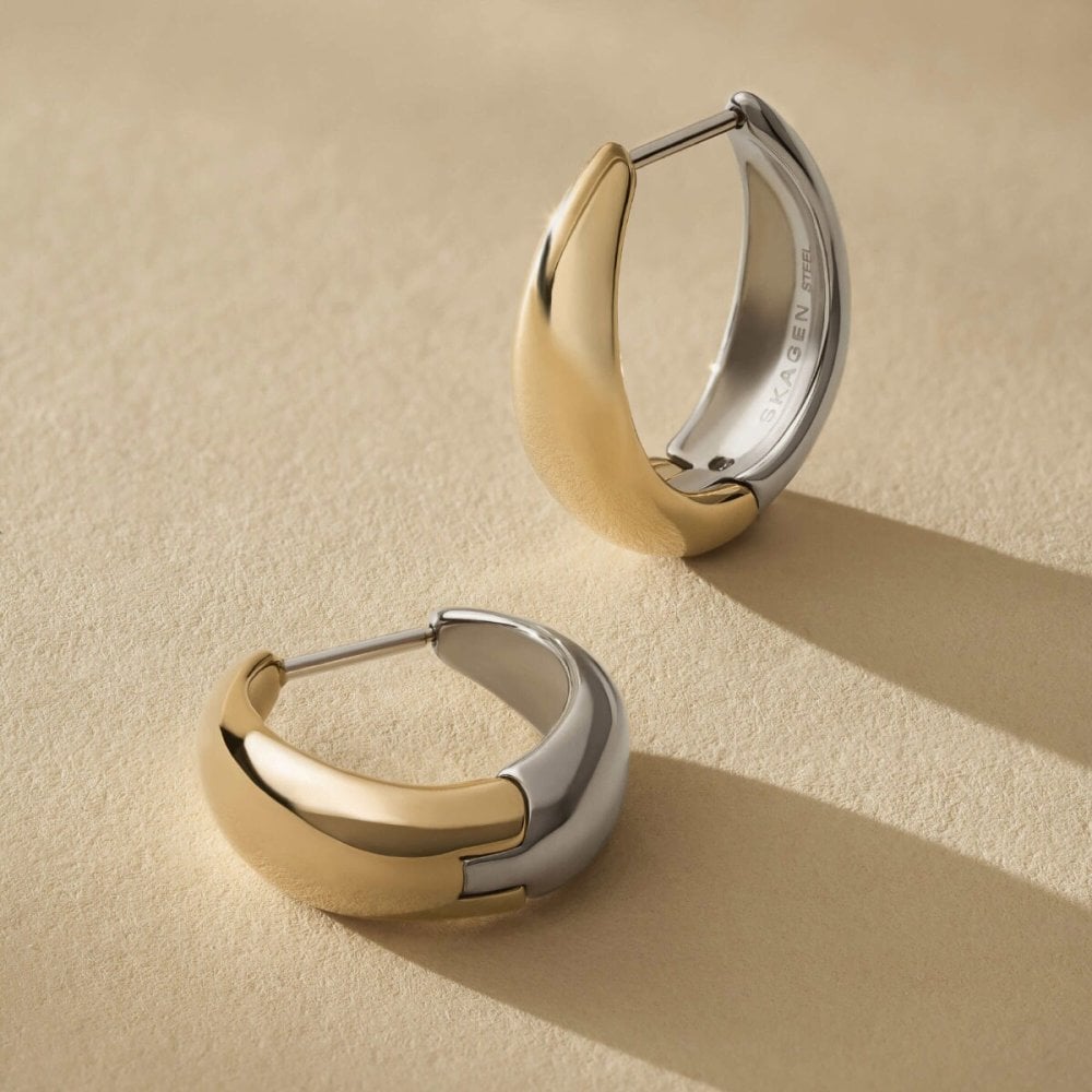 スカーゲン SKAGEN Linje Modern アクセサリー ピアス ツートーン レディース SKJ1819998
