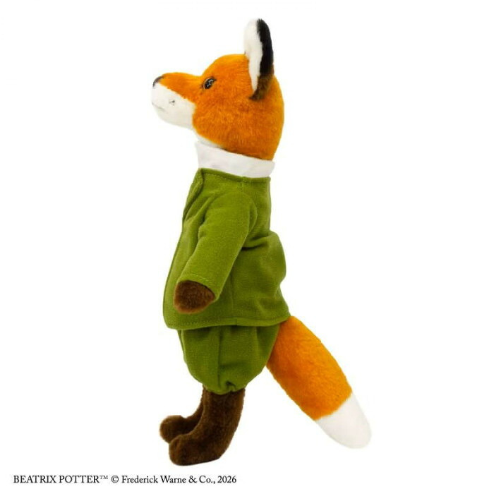 ピーターラビット ぬいぐるみ きつねのトッド 吉徳 ナチュラルシリーズ 27.5cm キャラクター 人形 グッズ 子供 キッズ 女の子 男の子 誕生日 プレゼント ギフト 贈り物 お祝い