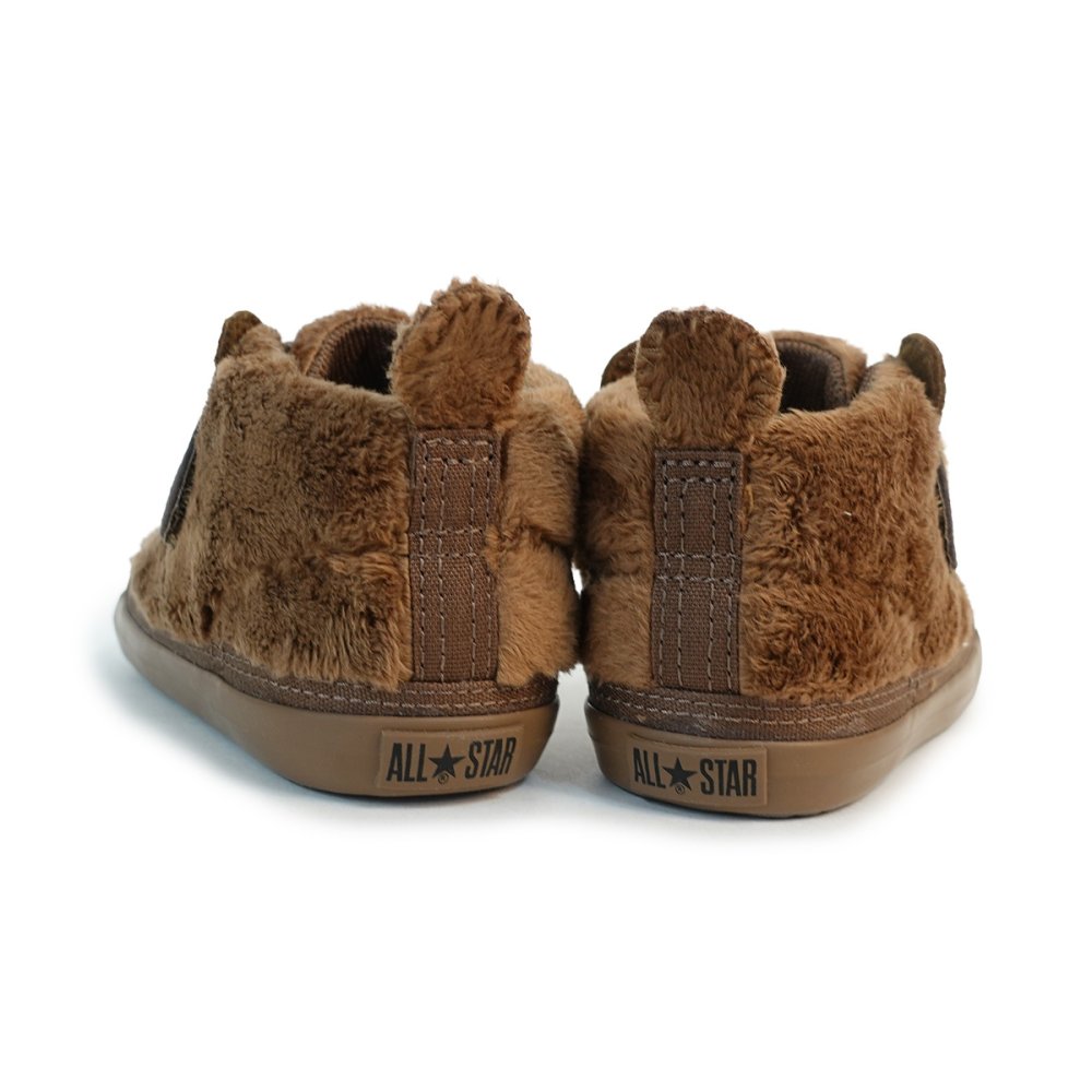 コンバース CONVERSE スニーカー ベビーシューズ ベビー オールスター ボアクマ V-1 モカブラウン BABY ALL STAR BOAKUMA V-1 出産祝い プレゼント
