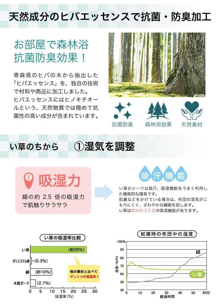 夏ラグ 夏用カーペット ラグ い草 撥水 滑り止め 不織布 格子柄 シンプル カジュアル 抗菌防臭 約190×300cm 新生活