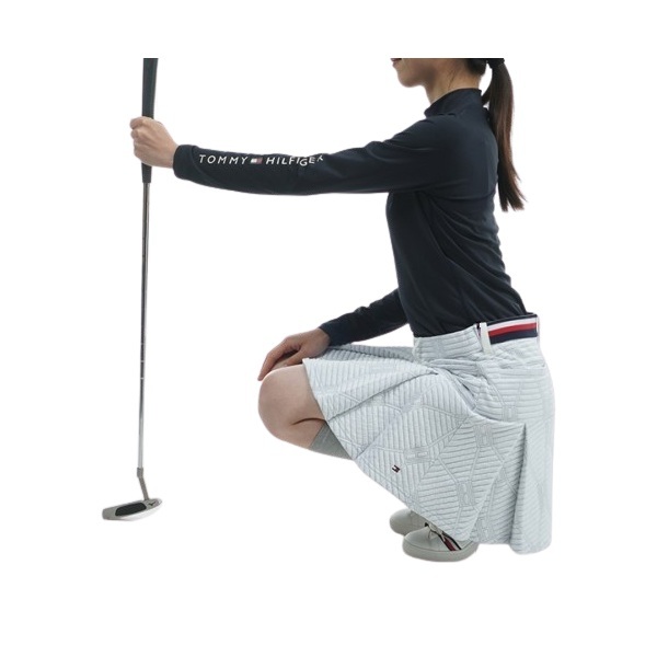 トミーヒルフィガー ゴルフ レディース スケルトンフラッグ キルトジャガード フレアスカート TOMMY HILFIGER THLA483 秋冬モデル お誕生日祝い お祝い 記念品 30代 40代 50代 60代 母の日 お母さん 還暦祝い 敬老の日 彼女 人気プレゼント プレゼント