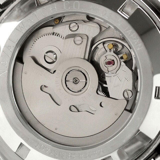 メンズ ギフトセット ナバルウォッチ Naval Watch Produced By LOWERCASE 自動巻き 腕時計 ブランド メンズ NAVAL WATCH FRXD005 アナログ ブルー 日本製
