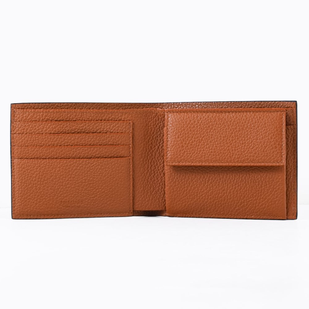 【名入れ無料】【スペシャルラッピング付き】フェラガモ Salvatore Ferragamo サルヴァトーレフェラガモ 二つ折り財布 2026AW 小銭入れ付き ウォレット モノグラム ガンチーニ メンズ ブラック ブラウン 661594 795894 004 0795894 折財布