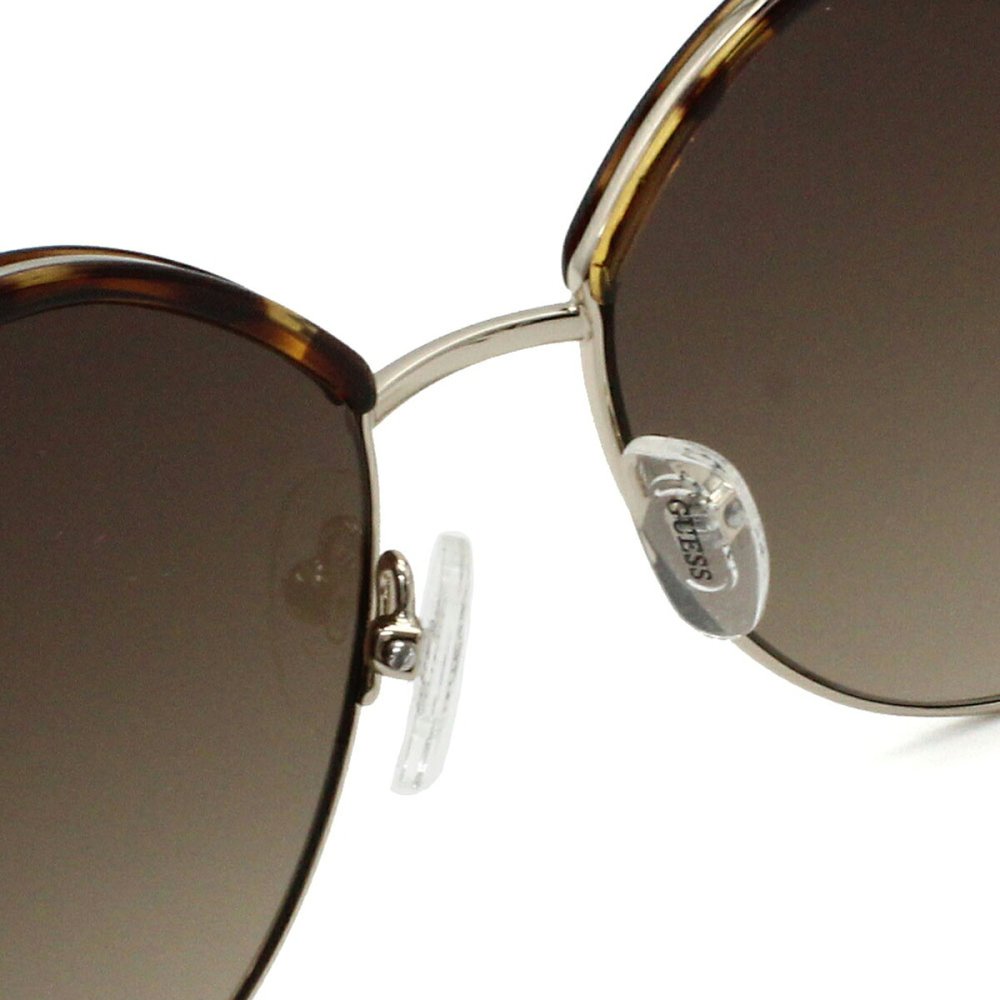 ゲス GUESS サングラス ノーズパッド UVカット アイウェア キャットアイ フォックス GU7736/S 52F 58 メンズ レディース ユニセックス ハバナ+ブラウングラデーション 海外正規品