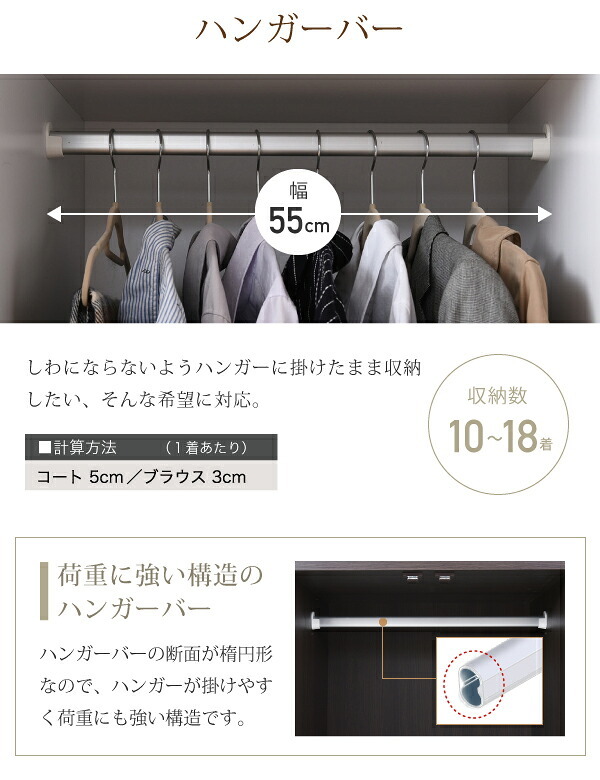 ロッカー シリーズ ロッカータンス 幅 60 高さ 180 収納 クローゼット 衣類収納 服 洋服 衣類 引き出し 付き ハンガー コート 木製ロッカー たんす 整理