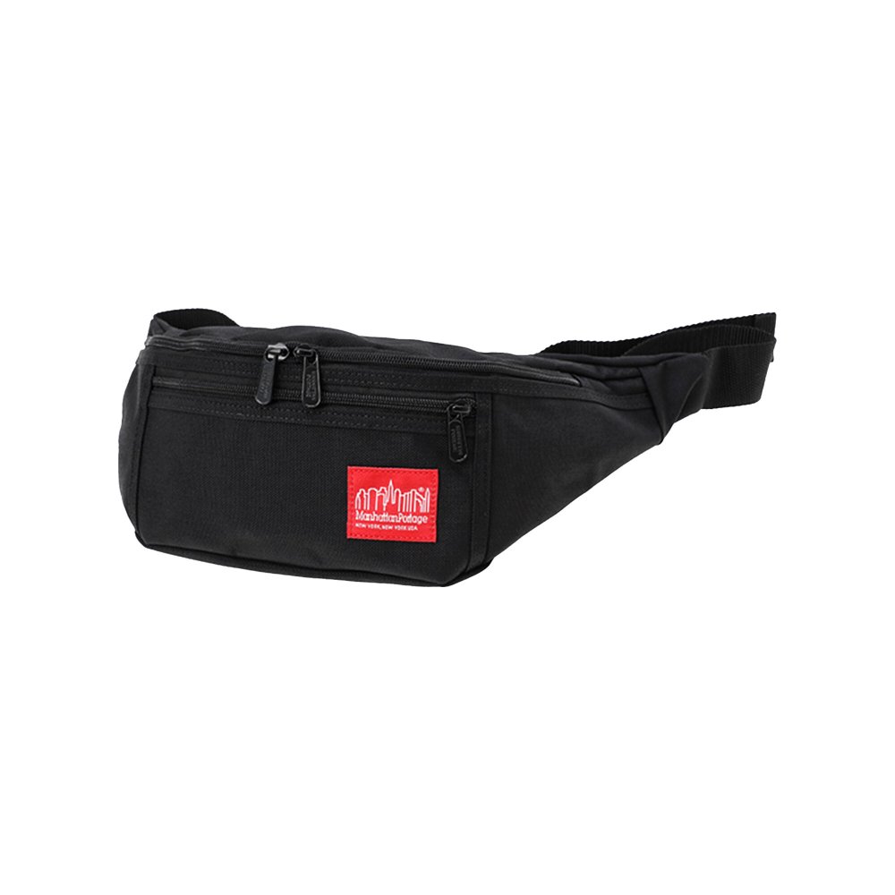 マンハッタンポーテージ ウエストバッグ Manhattan Portage メンズ レディース 撥水 コーデュラ ペットボトル 収納 B6 小さめ 黒 ブラック おしゃれ ボディバッグ ウエストポーチ ヒップバッグ ワンショルダー 手ぶら バッグ 斜め掛け 旅行 散歩 アウトドア フェス ライブ