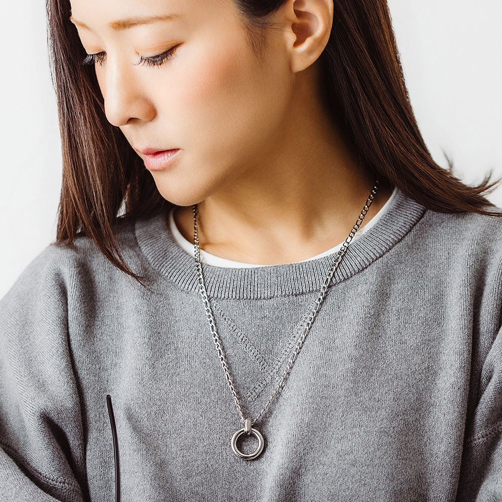 サングラス メガネホルダー グラスホルダー ネックレス レディース メンズ ステンレス 金属アレルギー チェーン付き サージカルステンレス つけっぱなしOK プレゼント ペア
