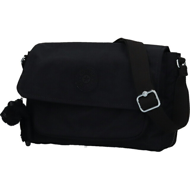 キプリング ショルダーバッグ レディース ブランド Kipling ダルマ B ロゴ ワンポイント 無地 KI8123-P39 Black Noir 黒