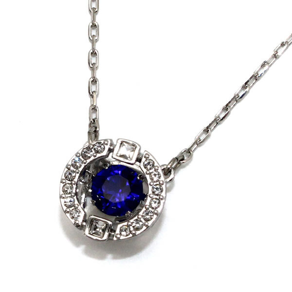 SWAROVSKI スワロフスキー ネックレス 5576110 アクセサリー ブルー シルバー レディース