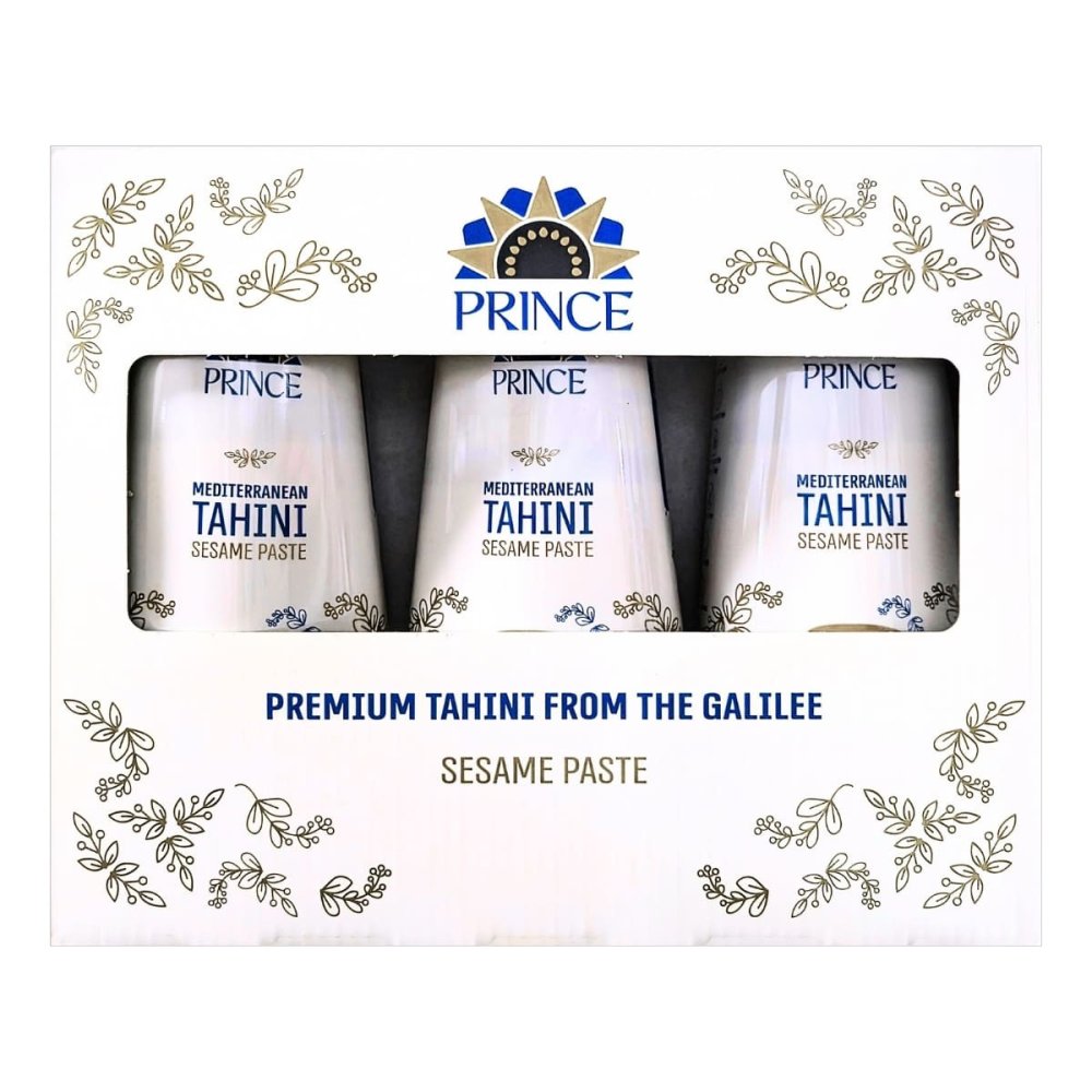 PRINCE　タヒニ（ごまペースト）300g×3　ごまペースト　ボトル入り　イスラエル産　ごまペースト　フムス　ごまダレ　ケバブソース　地中海　中東料理　スーパーフード　ビーガン　グルテンフリー　#63785　まとめ買い　ストック