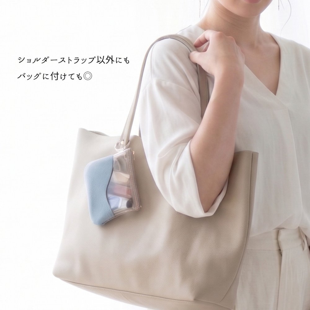 福袋 全機種対応 スマホケース 【 ちょいまる シュリンクレザー ストラップ リング付クリアポーチセット 】 スマホショルダー ポーチ 推し活