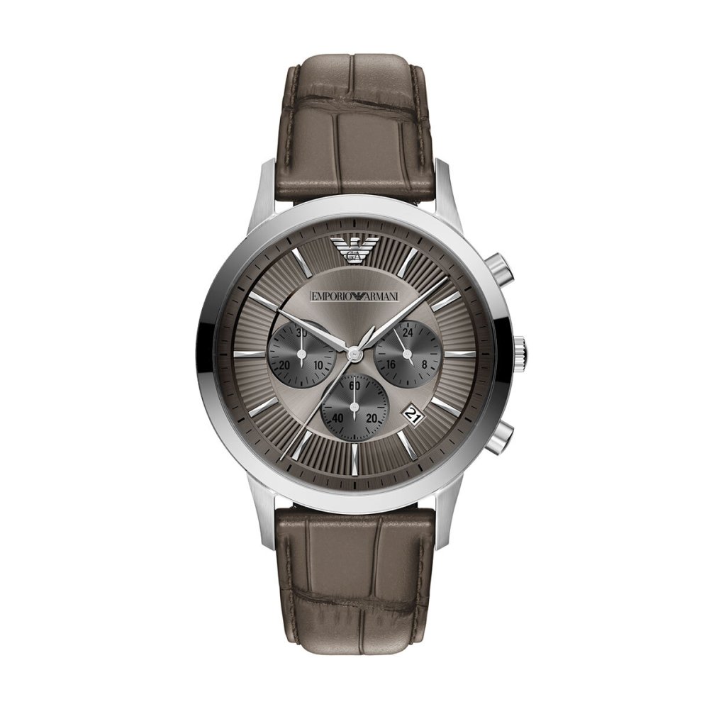 エンポリオアルマーニ EMPORIO ARMANI 腕時計 メンズ クロノグラフ レザー AR11821【2026 新作】