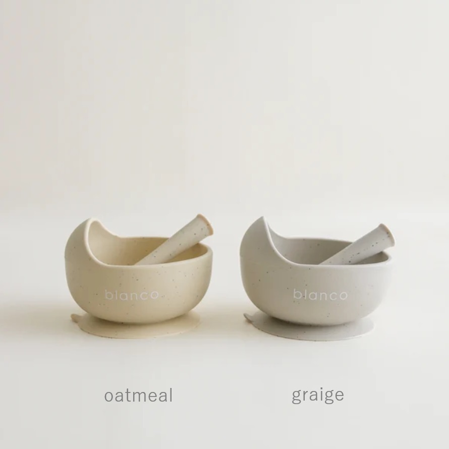 blanco ブランコ gift bowl set  吸盤付きベビー食器 お食事エプロン セット 出産祝い