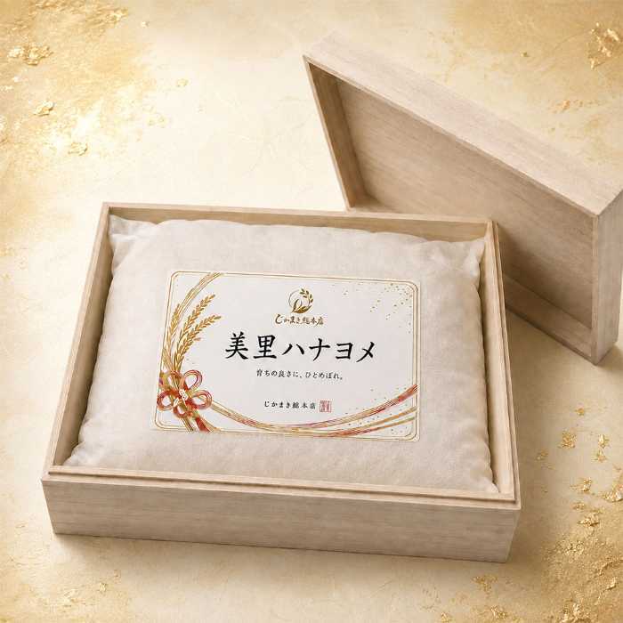 無洗米 ひとめぼれ 3kg 美里ハナヨメ 宮城県産 一等米 贈答米 高級 桐箱入り ギフト 結婚祝い 内祝い 出産祝い お返し お中元 お歳暮 手土産 プレゼント 贈り物 乾田直播栽培 ブランド米