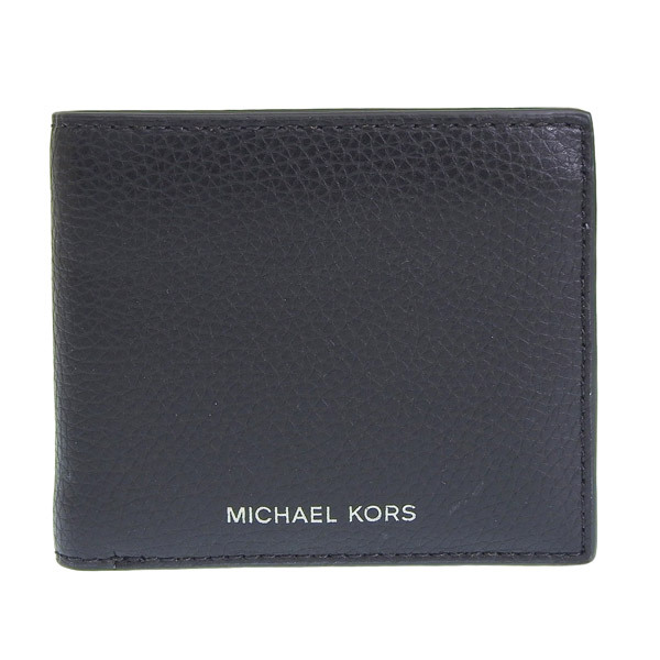 マイケルコース MICHAEL KORS 二つ折り財布 折り畳み コンパクト アウトレット COOPER BILLFOLD W COIN PKT 36T4LCOF3L BLACK ブラック