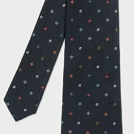 【無料ラッピング】 ポールスミス Paul Smith ネクタイ Embroidery Motif タイ 日本製 シルク100％ブランド 正規品 新品 ギフト プレゼント 人気 おすすめ 誕生日 記念日 クリスマス 送料無料 psm522383