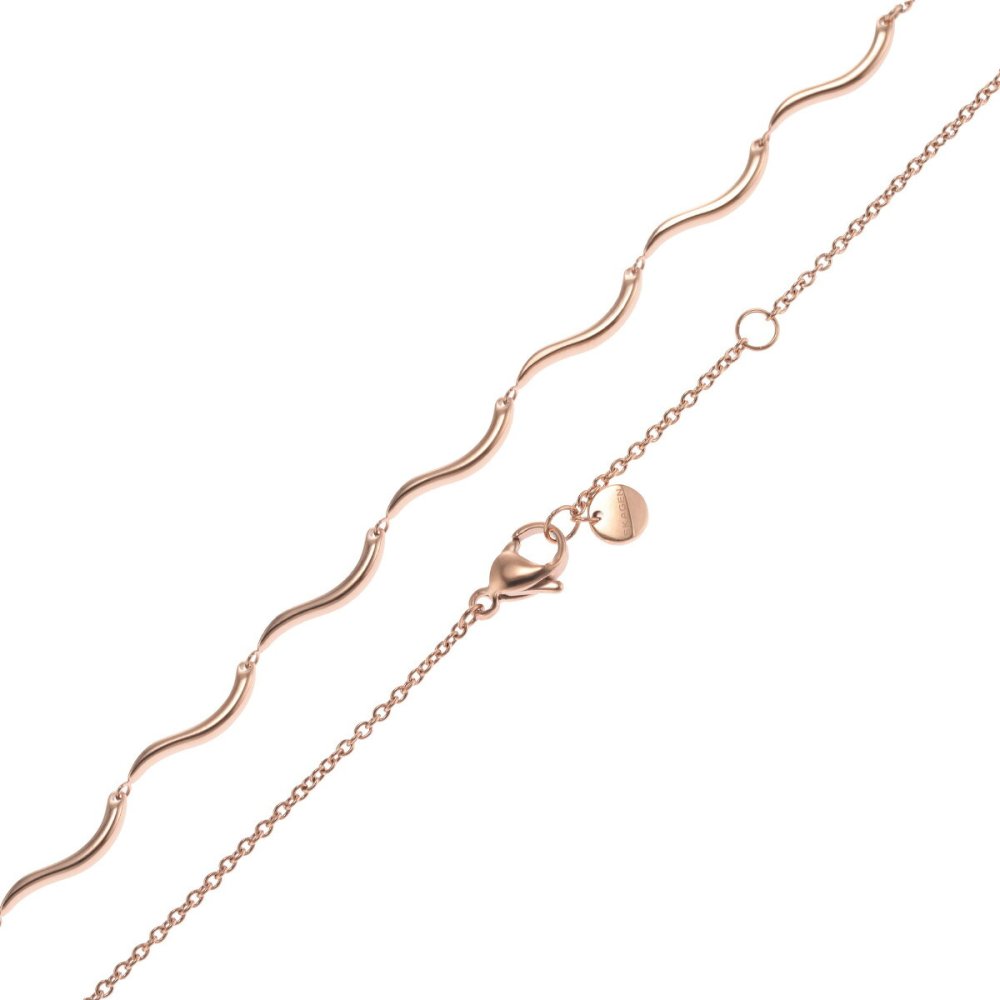 スカーゲン SKAGEN Agnethe アクセサリー ネックレス ローズゴールドトーン レディース SKJ1745791