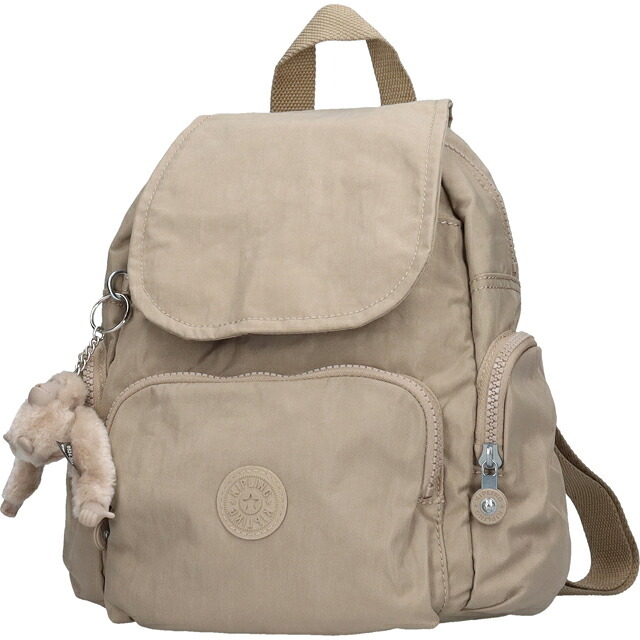 キプリング リュック レディース ブランド Kipling シティジップ ミニ バックパック リュックサック スクールバッグ  KI6046-4PW Soft Taupe