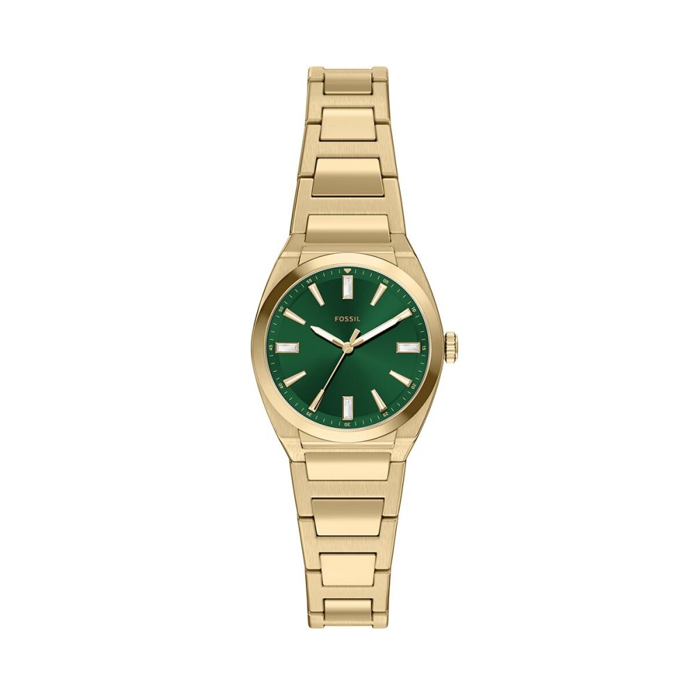 フォッシル FOSSIL 腕時計 レディース EVERETT アナログ ゴールドトーン ステンレススチールウォッチ ES5493【2026 新作】