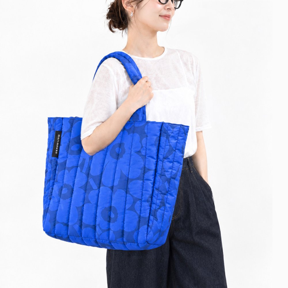 マリメッコ marimekko トートバッグ Joy ジョイ トート M 2026冬新作 ウニッコ レディース ブルー 96121 096121 550 北欧 北欧雑貨 北欧デザイン 送別会 誕生日 お中元 結婚祝い 結婚式 高級 父の日 母の日 ホワイトデー