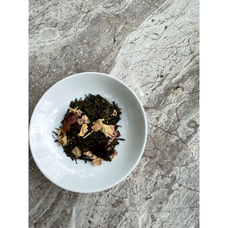 【自然栽培のお茶】ローズ煎茶ティーバッグ8包