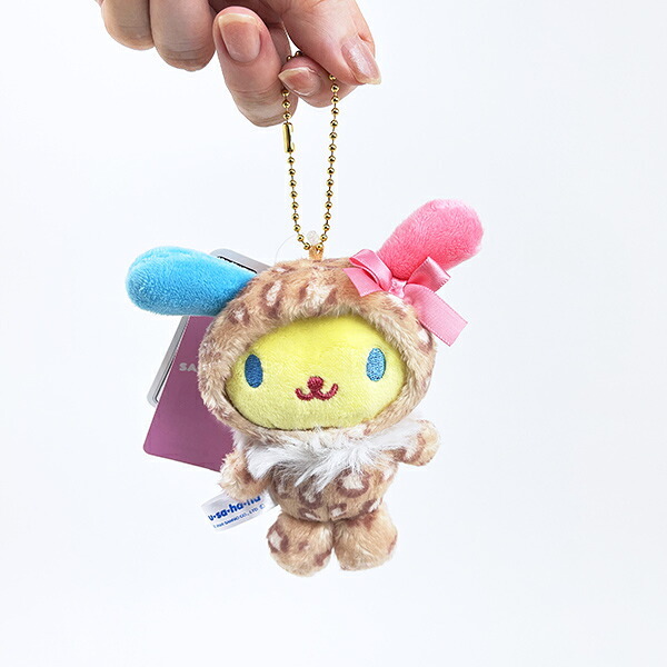サンリオ ウサハナ マスコットコレクションキーホルダー (レオパード) 平成レトロ Sanrio