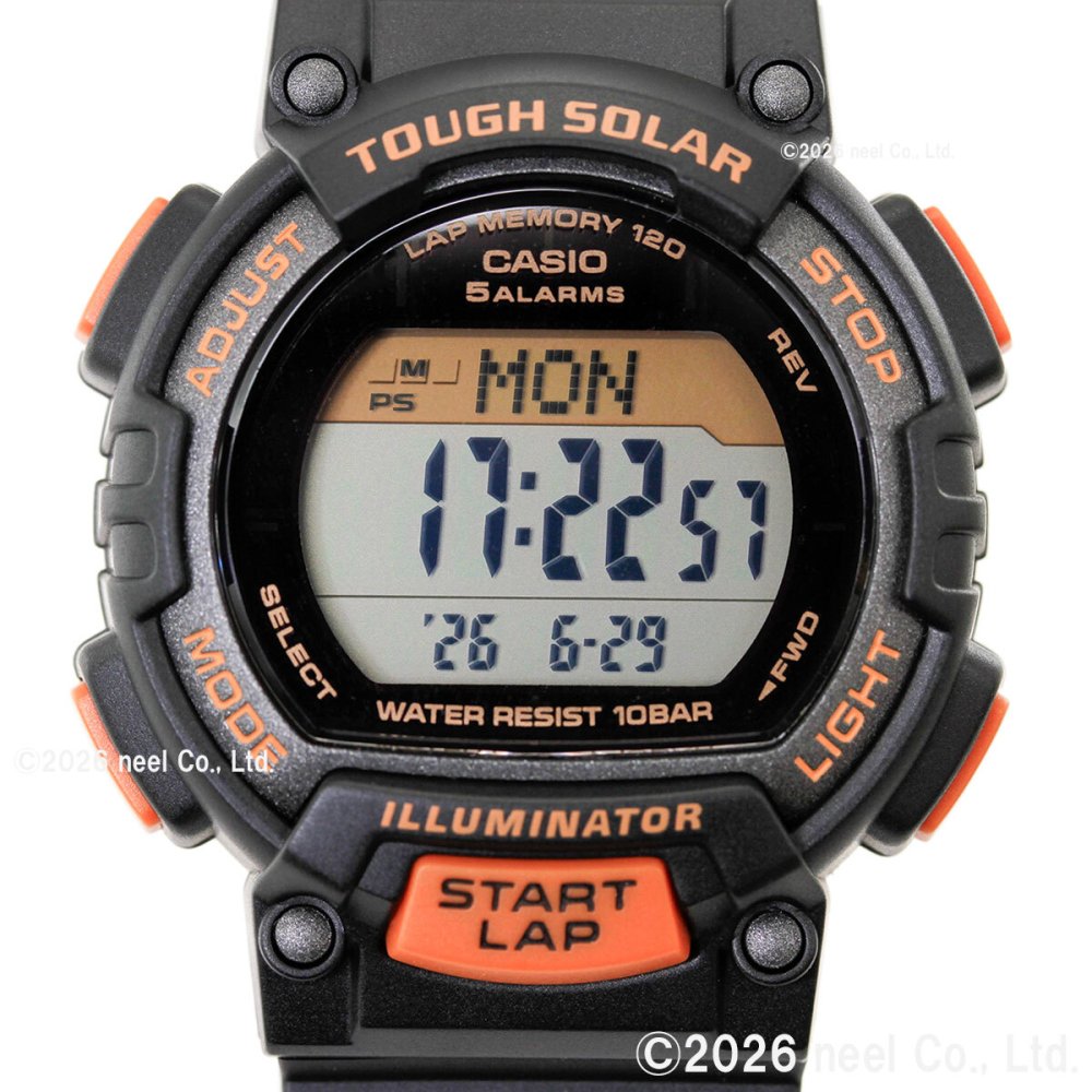 カシオ コレクション CASIO Collection SPORTS デジタル ソーラー 腕時計 レディース STL-S300H-1BJH スポーツ