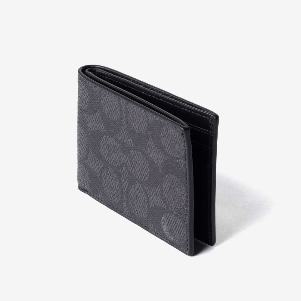 コーチ COACH WALLET ウォレット 923 シグネチャー 二つ折り財布 メンズ 財布