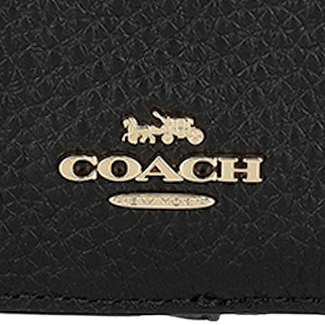 コーチ コインケース コンパクト レディース ブランド COACH Cambodia 6303 IMBLK 黒