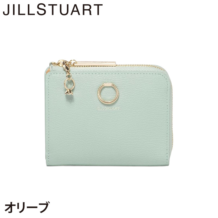 ジル スチュアート 財布 二つ折り レディース 牛革 エターナル L字ファスナー ギフト JILL STUART