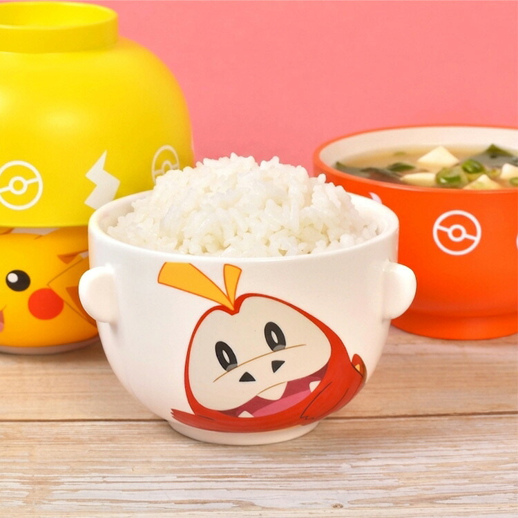 汁椀 茶碗 セットミニ ポケモン ピカチュウ ホゲータ 子供 こども キッズ 食器 お茶碗 かわいい ポケットモンスター サンアート アニメ キャラクター グッズ 小さい 小さめ 重なる スタッキング 収納 陶器 磁器 樹脂 電子レンジ 温め 可能 プレゼント ギフト 誕生日 雑貨