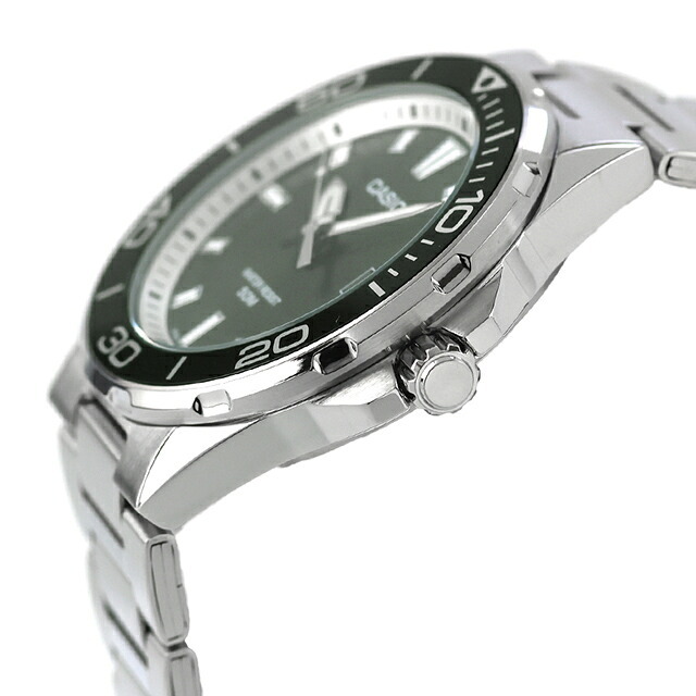 カシオ チープカシオ CASIO スタンダード クォーツ 電池式 MTD-145D-3AV 海外モデル メンズ チプカシ 腕時計 ブランド アナログ グリーン