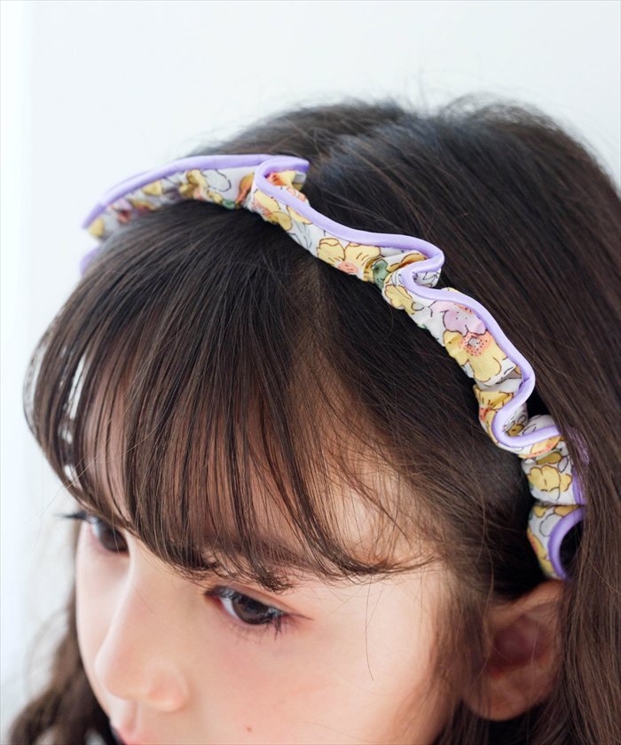 カチューシャ キッズ 通販 Rora ルル ヘアアクセサリー 髪飾り 髪留め 子供 女の子 かわいい おしゃれ 可愛い オシャレ 小花柄 くしゅくしゅ カジュアル フォーマル 発表会 結婚式 お呼ばれ 七五三 上品 きれいめ キッズファッション