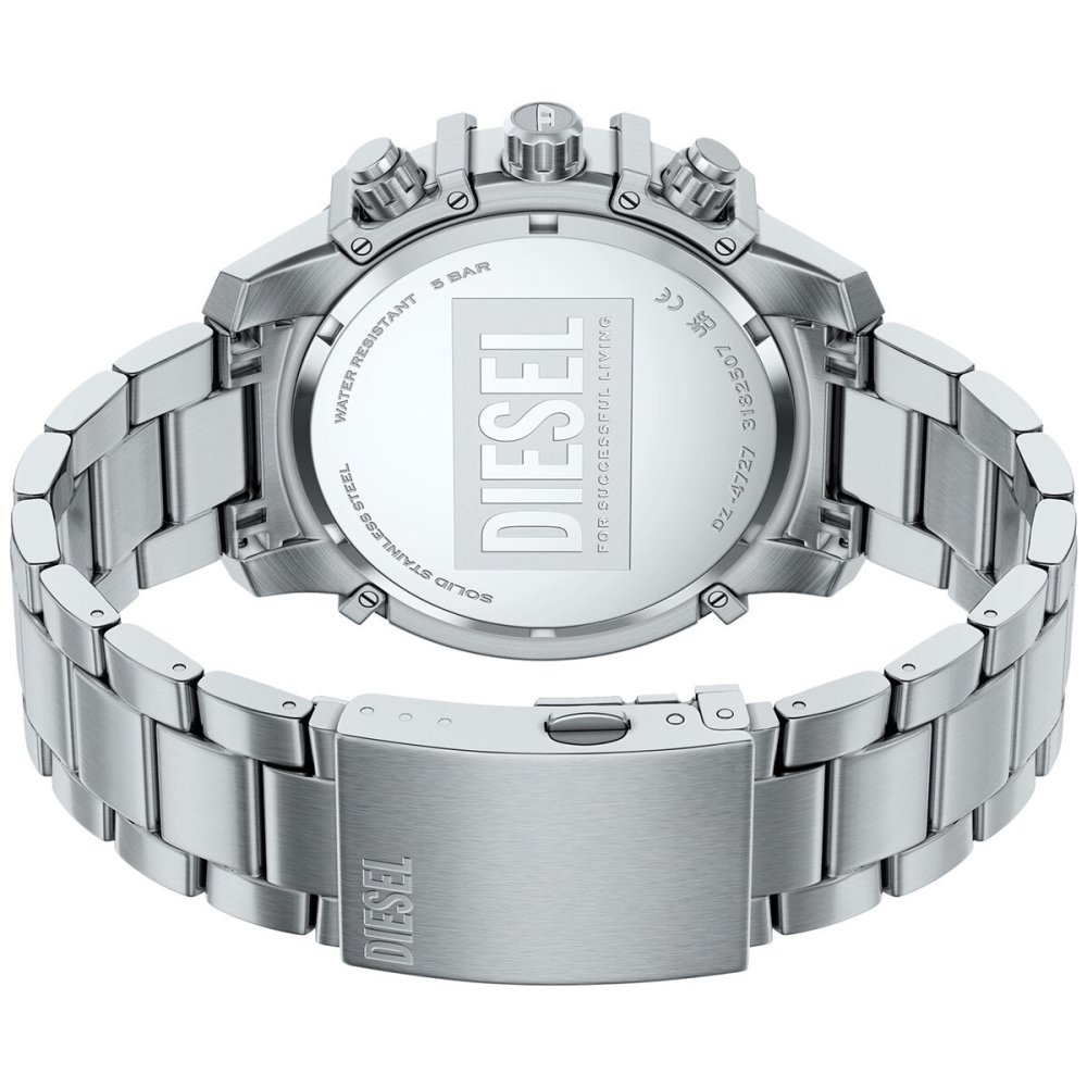 ディーゼル DIESEL 腕時計 メンズ クロノグラフ GRIFFED ステンレススチールウォッチ DZ4727【2026 新作】